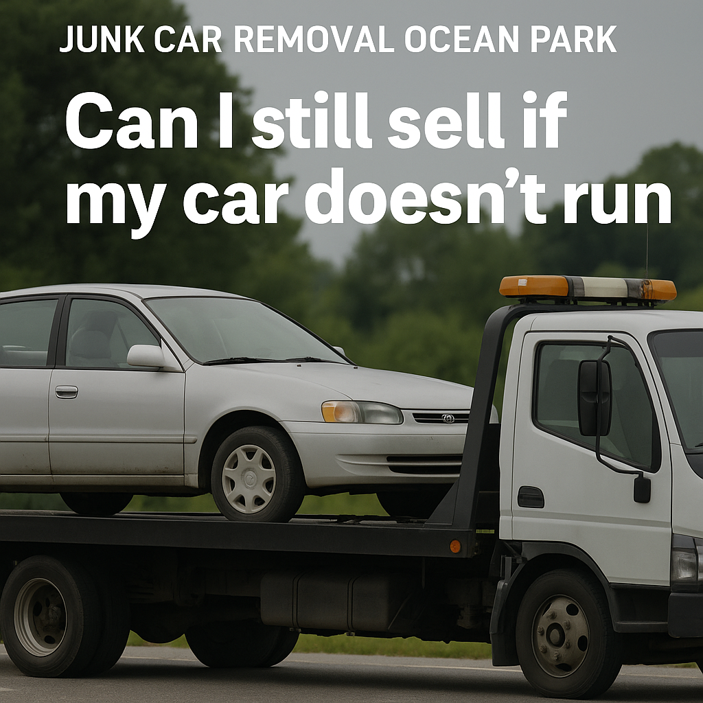 Ocean Park cash for cars ocean park